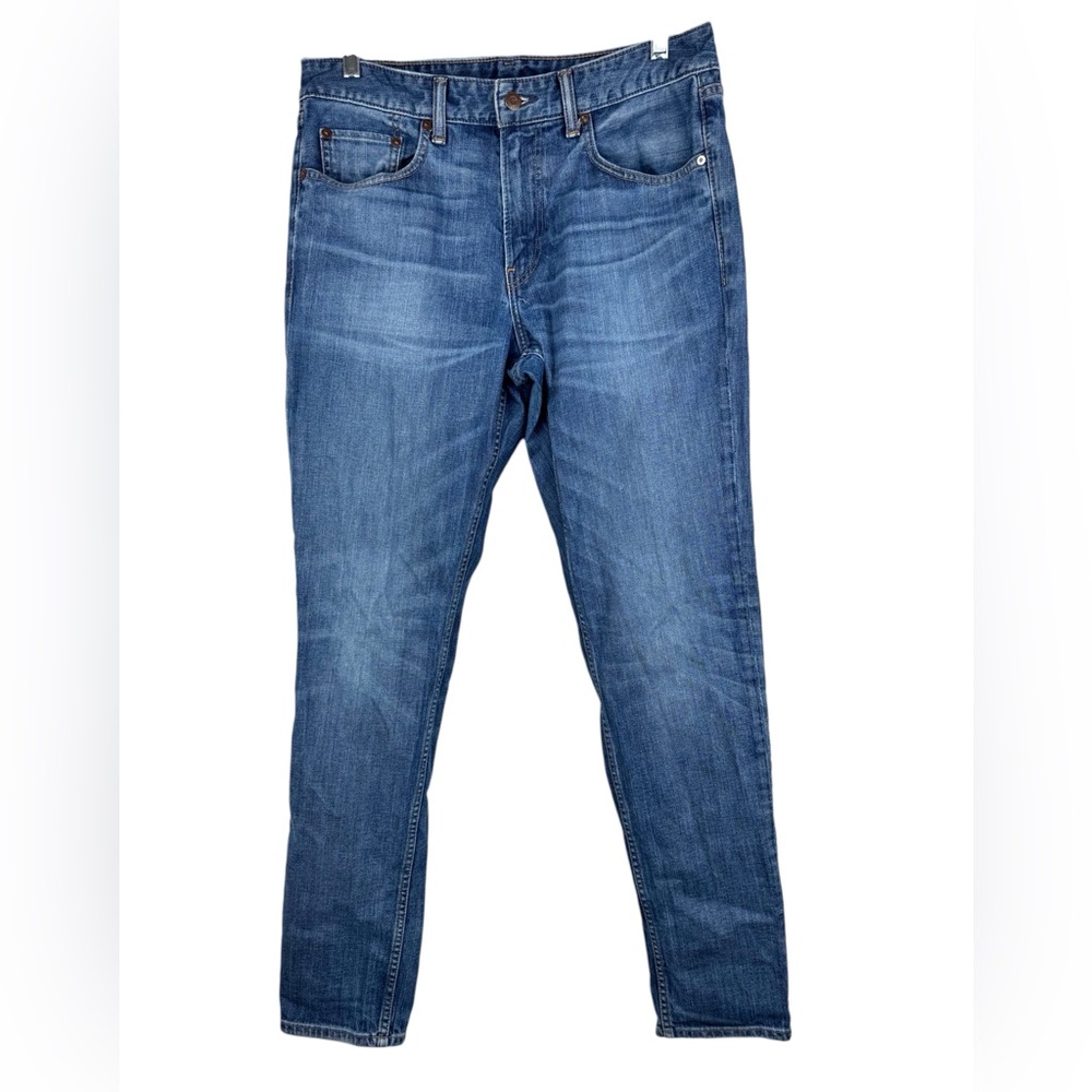 Bonobos Men Jeans Size 33Wx34L(Fit 33x33) The Blue Jean Athletic Stretch
